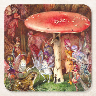 Posavasos Cuadrado De Papel El intruso John Anster Fitzgerald