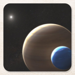 Posavasos Cuadrado De Papel El planeta gigante del gas Kepler-1625b