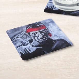 Posavasos Cuadrado De Papel El prisionero Pintura de Alfred Fox