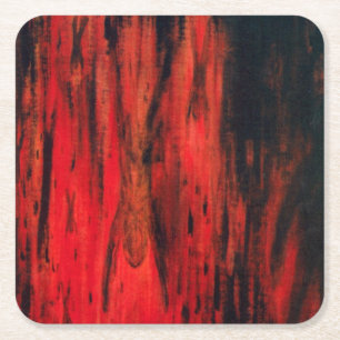 Posavasos Cuadrado De Papel El verdugo