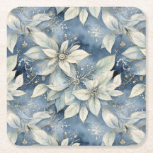 Elegancia de Poinsettia Azul