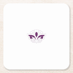 Posavasos Cuadrado De Papel Eleva tu marca con portaobjetos de papel de alta c