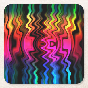 Posavasos Cuadrado De Papel Emergencia