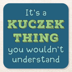 Posavasos Cuadrado De Papel Es algo de Kuczek