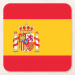 Posavasos Cuadrado De Papel España<br><div class="desc">España</div>