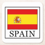 Posavasos Cuadrado De Papel España<br><div class="desc">España</div>
