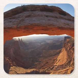 Posavasos Cuadrado De Papel Estados Unidos, Utah, Parque Nacional Canyonlands 