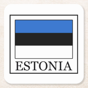 Posavasos Cuadrado De Papel Estonia