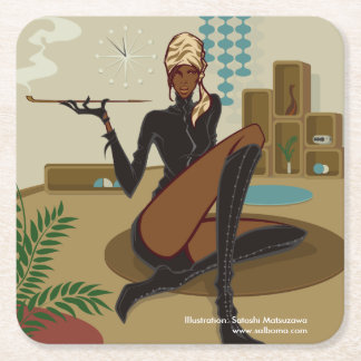 Posavasos Cuadrado De Papel Feeling' the Spirit