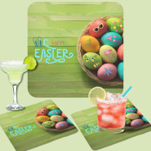 Feliz Pascua Tropical Beach Decoración de la Casa