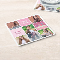 Fiesta de cumpleaños de la Personalizado de Collag