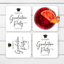 Fiesta de Graduación Minimalista Moderna Elegante