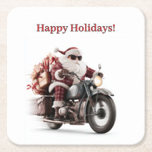 Fiesta de Navidad de motocicleta de Santa
