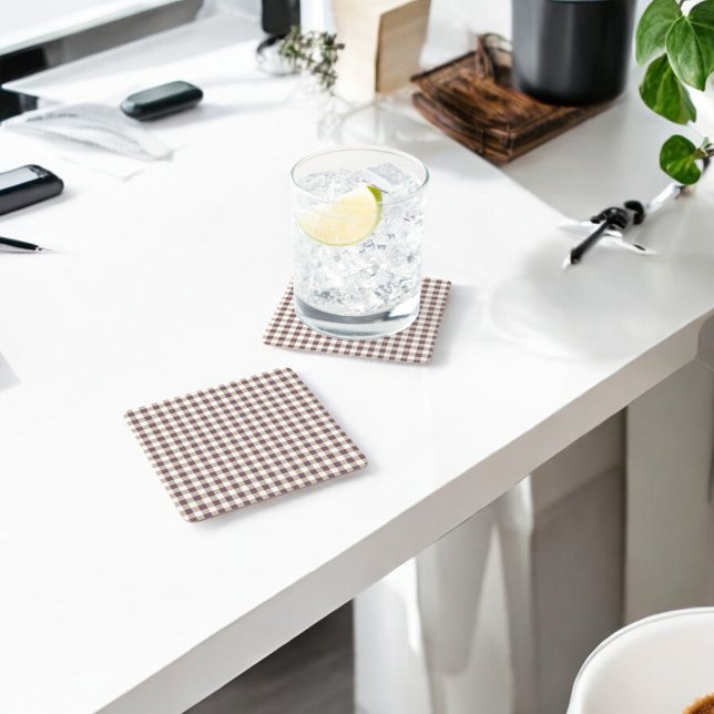 Posavasos Cuadrado De Papel Fiesta de protección de búfalo de plumas (Subido por el creador)