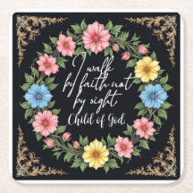 Floral inspirado en la Biblia cristiana