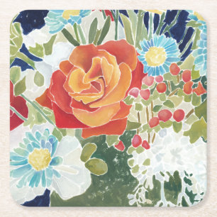 Posavasos Cuadrado De Papel Florencia IV