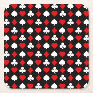 Posavasos Cuadrado De Papel Fondo con los juegos