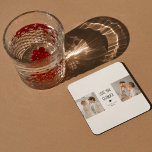 Posavasos Cuadrado De Papel Foto de colección moderna Te ama el mejor regalo d<br><div class="desc">Foto de colección moderna Te ama el mejor regalo del abuelo</div>