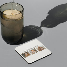 Posavasos Cuadrado De Papel Foto de colección moderna y el mejor regalo del Dí