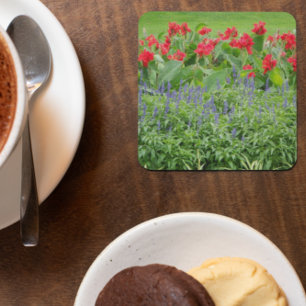 Posavasos Cuadrado De Papel Foto personalizada