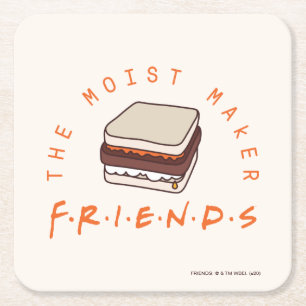 Posavasos Cuadrado De Papel FRIENDS™ El Hacedor de Humedad