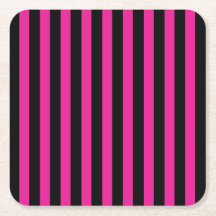 Fuchsia y rayas de caramelo negro