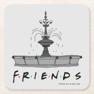 Posavasos Cuadrado De Papel Fuente FRIENDS™
