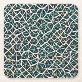 Posavasos Cuadrado De Papel Funky Coasters