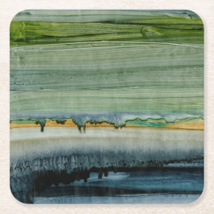 Posavasos Cuadrado De Papel Fusión II