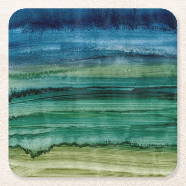 Posavasos Cuadrado De Papel Fusión IV (Anverso)