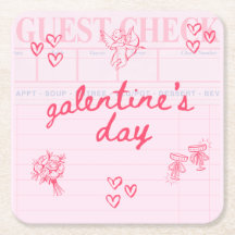 Galentine’s Day Valentine Girly Invitation
