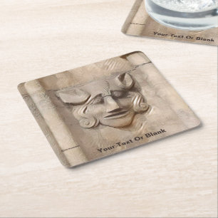 Posavasos Cuadrado De Papel Gargoyle - St. Mary's - Beverley