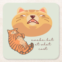 Gato Naranja Cansado