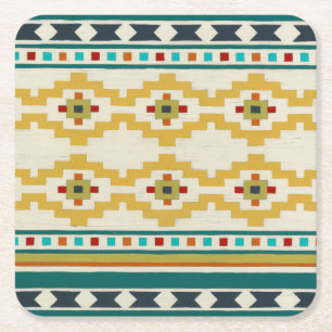 Posavasos Cuadrado De Papel Geometría III del sudoeste