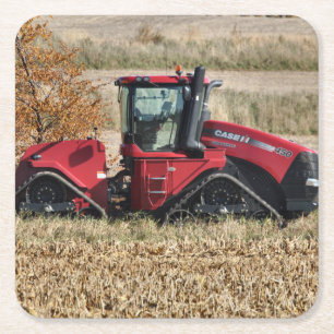 Posavasos Cuadrado De Papel Granja Iowa
