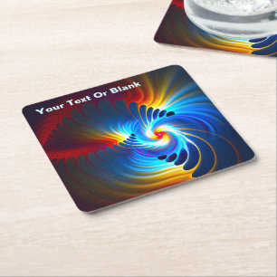 Posavasos Cuadrado De Papel Gravitational Blueshift