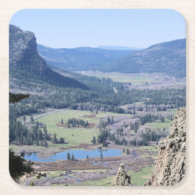 Posavasos Cuadrado De Papel Green Valley - Colorado - Coaster (Anverso)