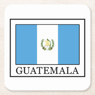 Posavasos Cuadrado De Papel Guatemala