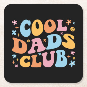 Posavasos Cuadrado De Papel Guay Dads Club III
