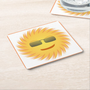 POSAVASOS CUADRADO DE PAPEL GUAY FACE