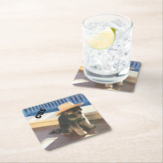 Posavasos Cuadrado De Papel Gus el tibetano