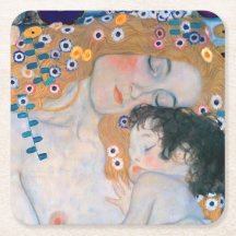 Gustav Klimt - Madre e hijo