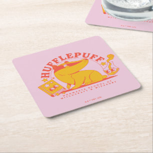 Posavasos Cuadrado De Papel HARRY POTTER™ Cuto HUFFLEPUFF™