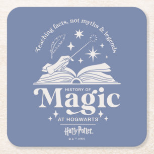 Posavasos Cuadrado De Papel Historia de la Magia en HOGWARTS™