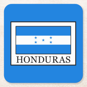 Posavasos Cuadrado De Papel Honduras