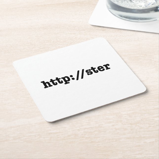 Posavasos Cuadrado De Papel http://ster / código html (En perspectiva)