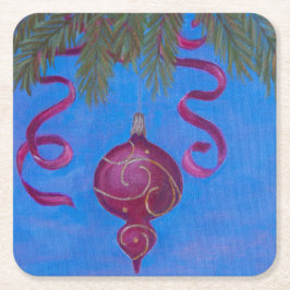 Posavasos Cuadrado De Papel Imán fotográfico flexible seguro