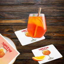 Impresión de arte Retro Aperol Spritz Cóctel Bar F