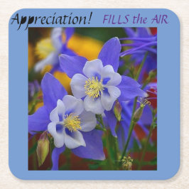 Posavasos Cuadrado De Papel Inspirador