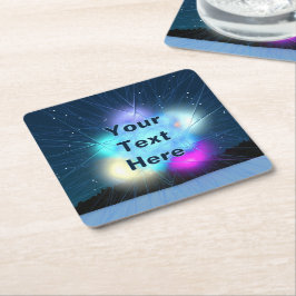 Posavasos Cuadrado De Papel Jack Frost